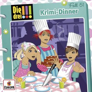 🎧 Hörspiel Die drei Ausrufezeichen – Folge 51: Krimi-Dinner – German