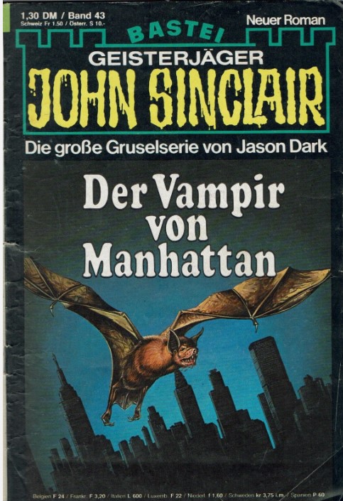 📖 E-Book – John Sinclair – 0043 – Der Vampir von Manhattan